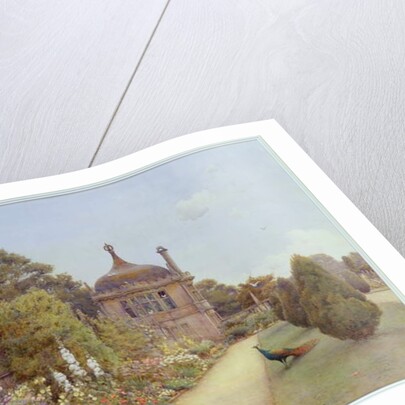 The Gardens at Montacute, Somerset, 1893 by Ernest Arthur Rowe