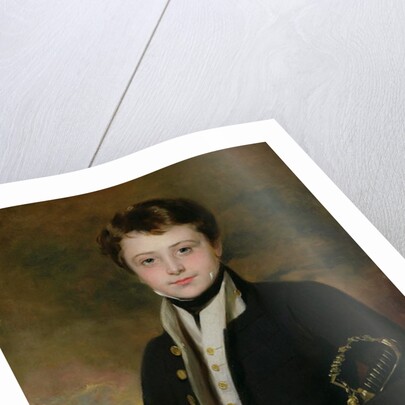 Portrait of a Midshipman by Martin Archer Shee