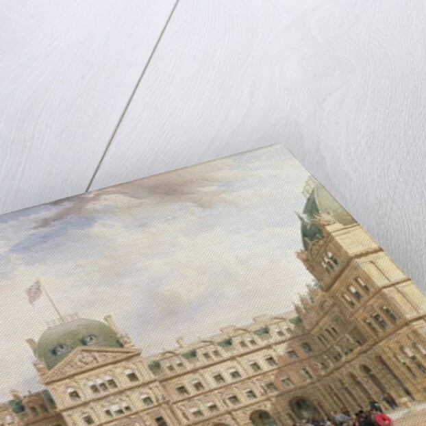 View of the Quadrangle of the New Liverpool Exchange by Thomas Wyatt Wyatt