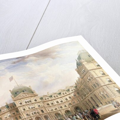 View of the Quadrangle of the New Liverpool Exchange by Thomas Wyatt Wyatt