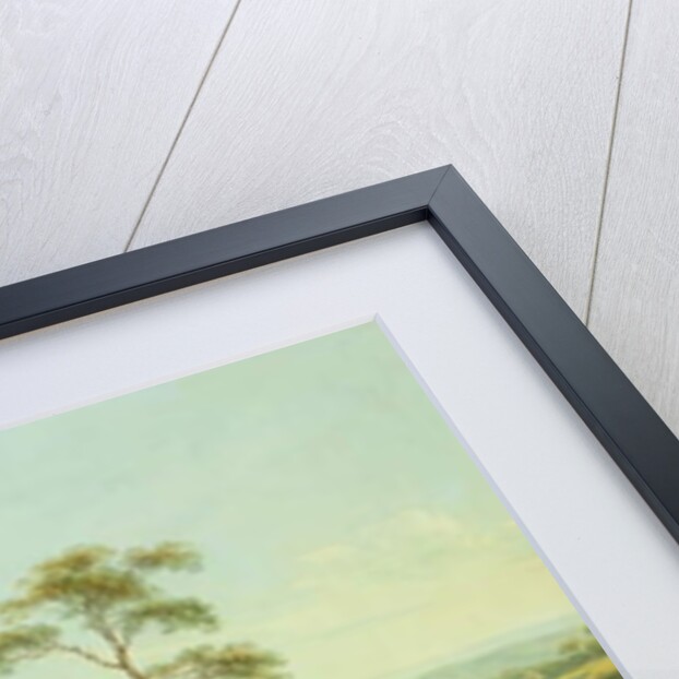 The Bishop's Palace, Auckland Castle, with the Deercote Beyond by John Warwick Smith