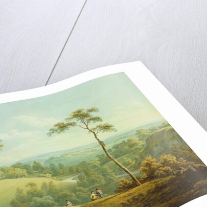 The Bishop's Palace, Auckland Castle, with the Deercote Beyond by John Warwick Smith