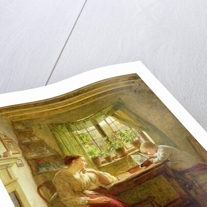 Musing on the Future, 1874 by George Smith