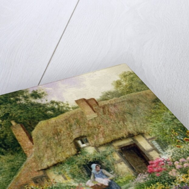 Taking out the Washing by Arthur Claude Strachan