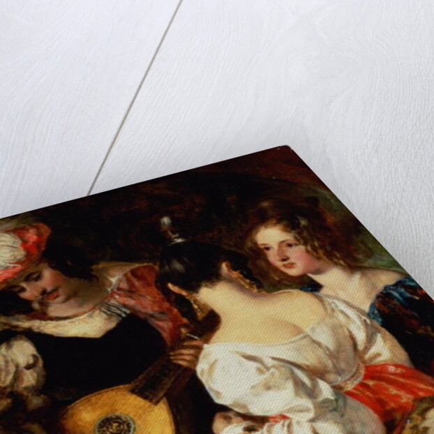 The Lute Player by William Etty