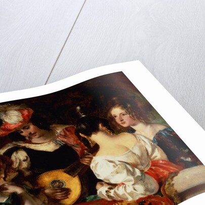 The Lute Player by William Etty