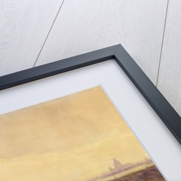 Architectural panorama of a proposed scheme for the South Bank of the Thames, c.1861 by Henry Newton