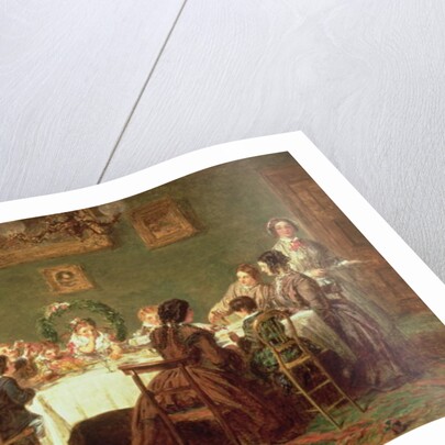 The Sketch for 'Many Happy Returns of the Day' by William Powell Frith