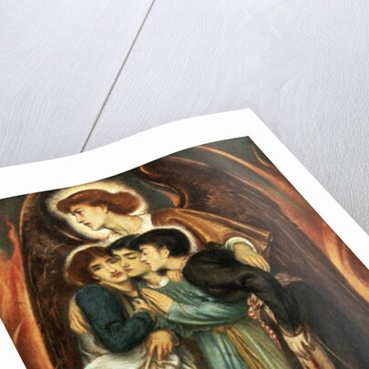 Shadrach, Meshach and Abednego in the Fiery Furnace, 1863 by Simeon Solomon