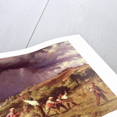 A Thunder Shower, 1859 by James Thomas Linnell