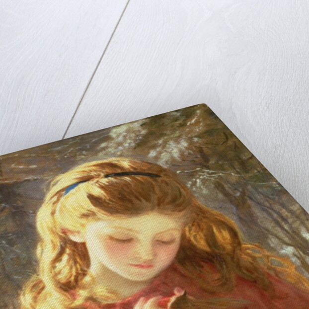 A New Friend, 19th century by Sophie Anderson