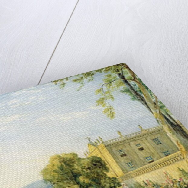 View of Chatsworth, Derbyshire, c.1820 by Frances Elizabeth Swinburne