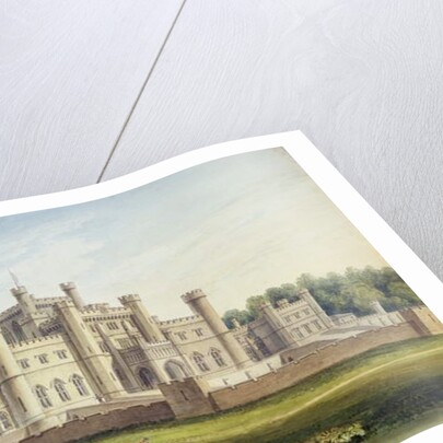 North East View of Lowther Castle, Westmoreland, Seat of the Earl of Lonsdale, 1814 by John Buckler