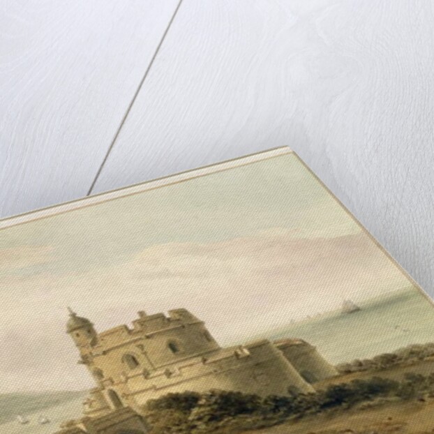 St. Mawes Castle, Cornwall, 1821 by John Chessell Buckler
