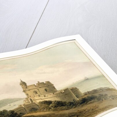 St. Mawes Castle, Cornwall, 1821 by John Chessell Buckler