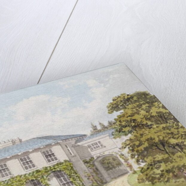 Design for the South Front of a House on Clapham Common for William Holme by Humphry Repton