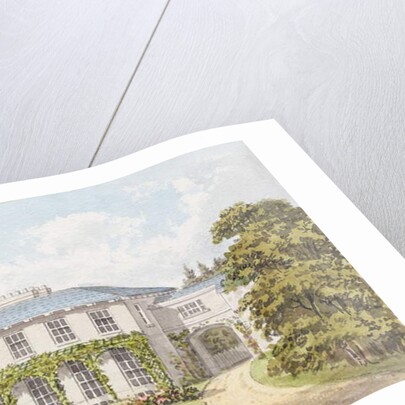 Design for the South Front of a House on Clapham Common for William Holme by Humphry Repton