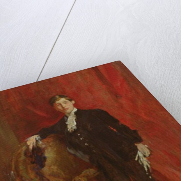 Lord Michelham dressed as a Pageboy, for the Coronation of George V, c.1910 by Samuel Luke Fildes