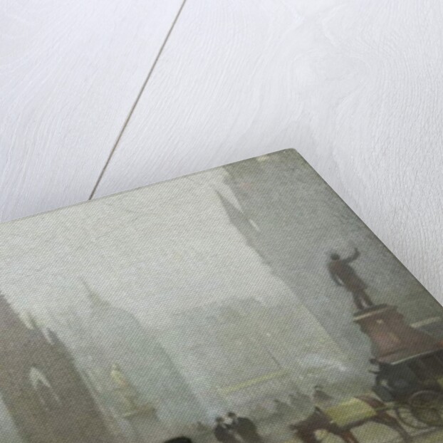 Albert Square, Manchester, 1910 by Adolphe Valette