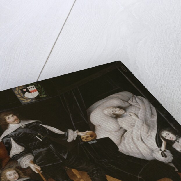 Sir Thomas Aston at the Deathbed of his Wife, 1635 by John Souch