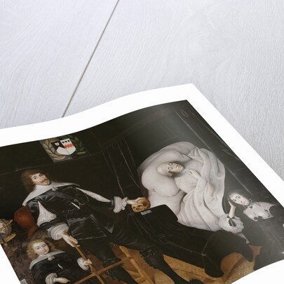 Sir Thomas Aston at the Deathbed of his Wife, 1635 by John Souch