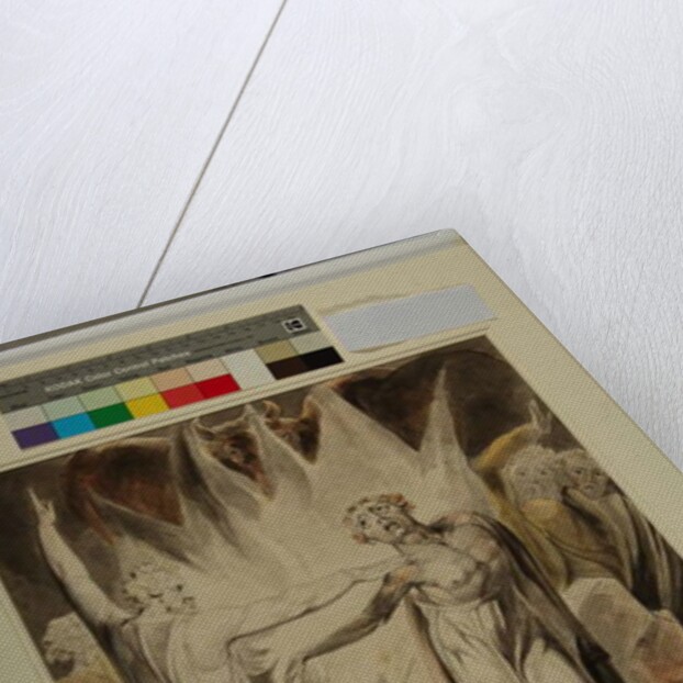 Jeroboam and The Man of God, c.1804 by William Blake