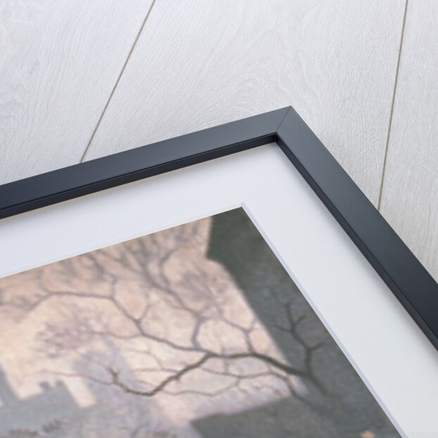 Old Cab at All Saints, Manchester, 1911 by Adolphe Valette