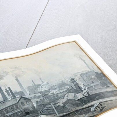 View from London Road Station, Hoyle's Print Works by Henry Edward Tidmarsh