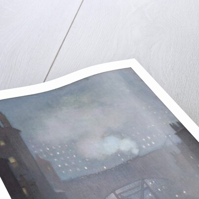 York Street leading to Charles Street, Manchester, 1913 by Adolphe Valette