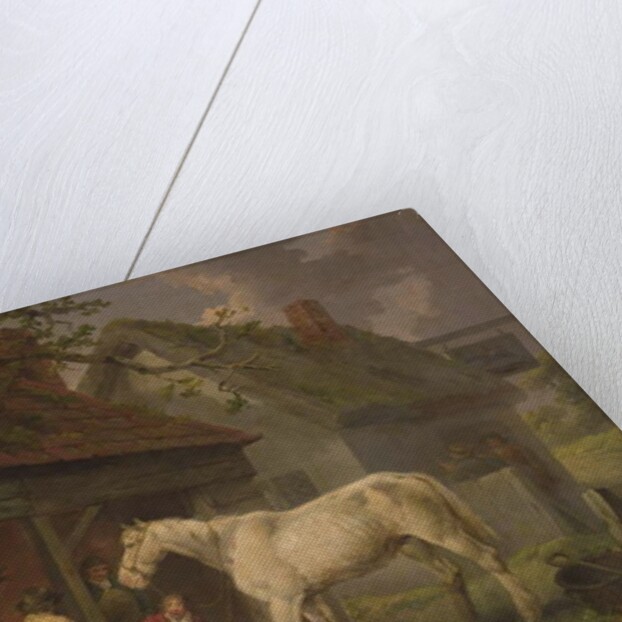 A Farrier's Shop 1793 by George Morland