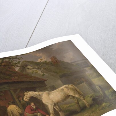 A Farrier's Shop 1793 by George Morland