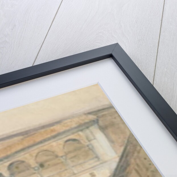 The Court of Myrtles, Alhambra 1833 by David Roberts