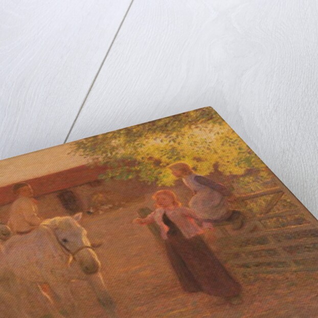 The Old Gate, c.1896 by William Edward Stott