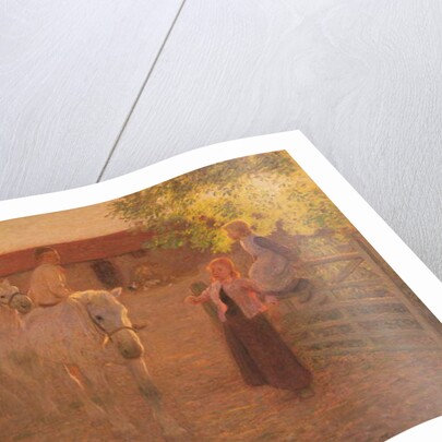 The Old Gate, c.1896 by William Edward Stott