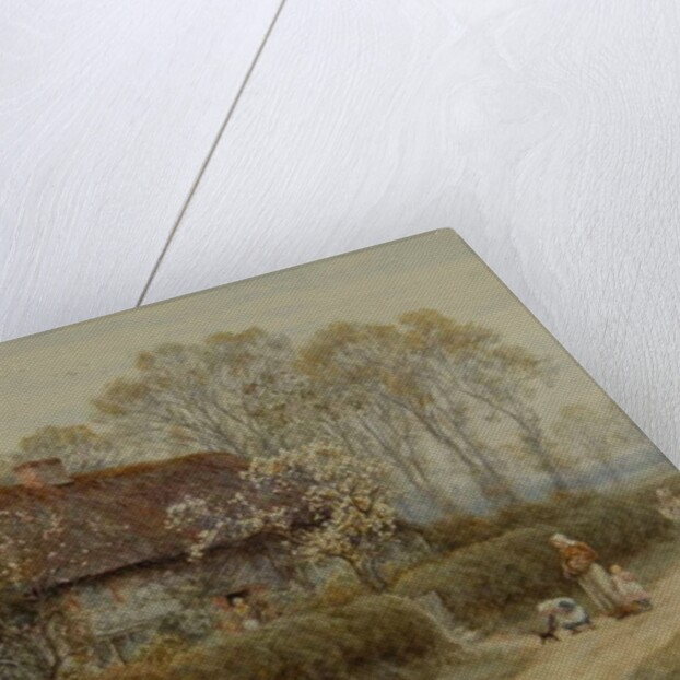 A Cottage at Freshwater Gate, 1891 by Helen Allingham