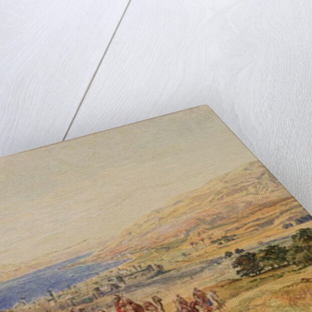 Tiberias on the Sea of Galilee, c.1850 by Samuel Bough