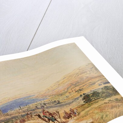 Tiberias on the Sea of Galilee, c.1850 by Samuel Bough