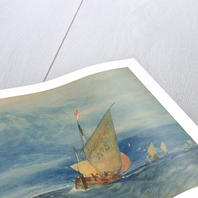 Off Lowestoft: Fresh Breeze, 1833 by John Sell Cotman