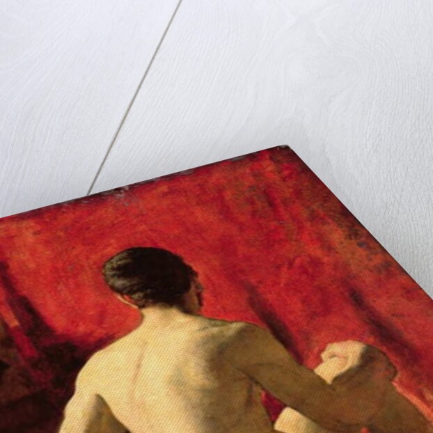 Seated Male Model by William Etty