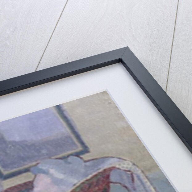 Interior with Artist's Mother 1917-18 by Harold Gilman