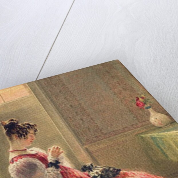 Lady Sewing, c.1830 by William Henry Hunt