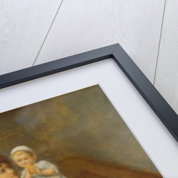 On the Staircase by George Goodwin Kilburne