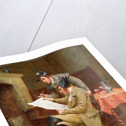 News of the Army, c.1900 by John Arthur Lomax