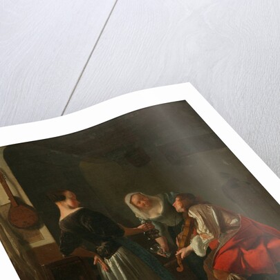 Merry Company, c.1665 by Jacob Ochtervelt