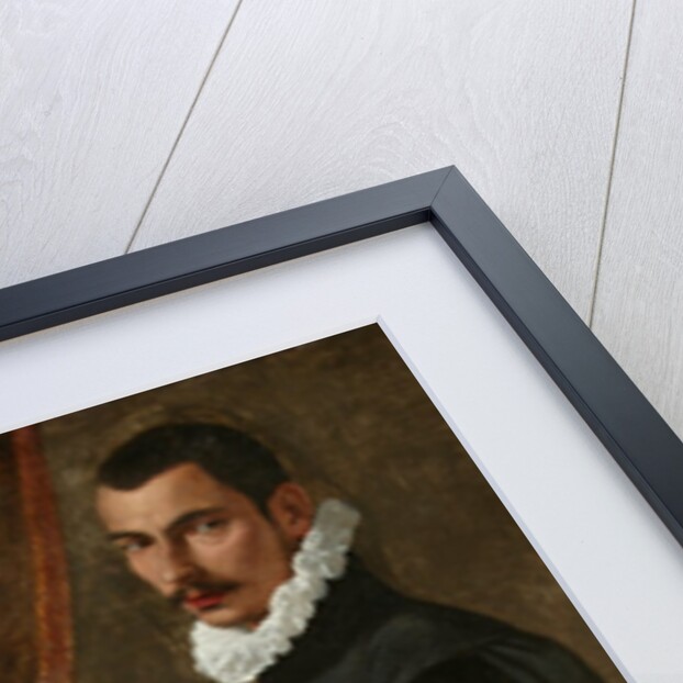 Portrait of an unknown man and his Servant, 1579 by Bartolommeo Passerotti