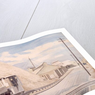 Cement Works, 1934 by Eric Ravilious