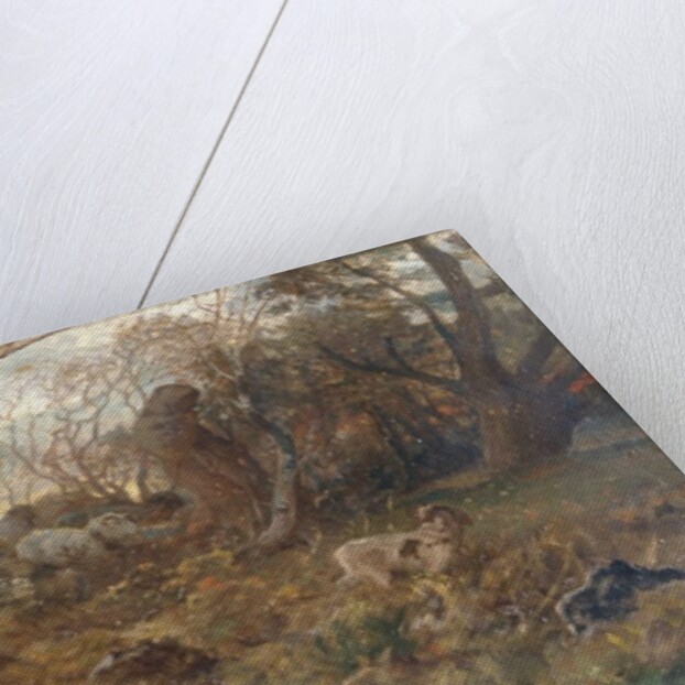 Only a Shower, 1869 by George Heming Mason