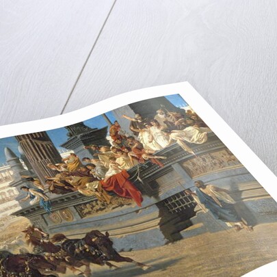 The Chariot Race, c.1882 by Alexander von Wagner