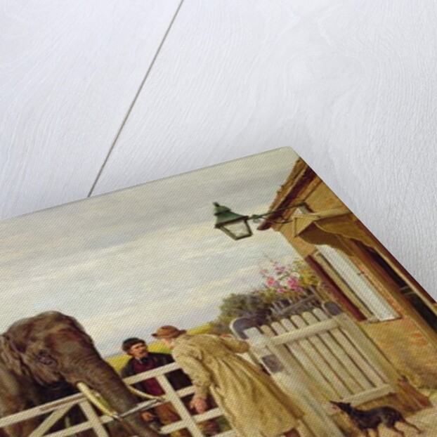 The Disputed Toll, 1875 by Heywood Hardy