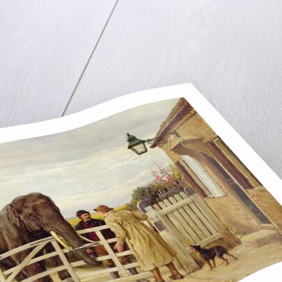 The Disputed Toll, 1875 by Heywood Hardy